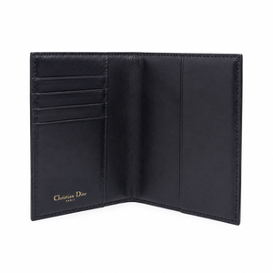 Dior 30 Montaigne Porta Passaporto Tela Monogram Multicolor Blu