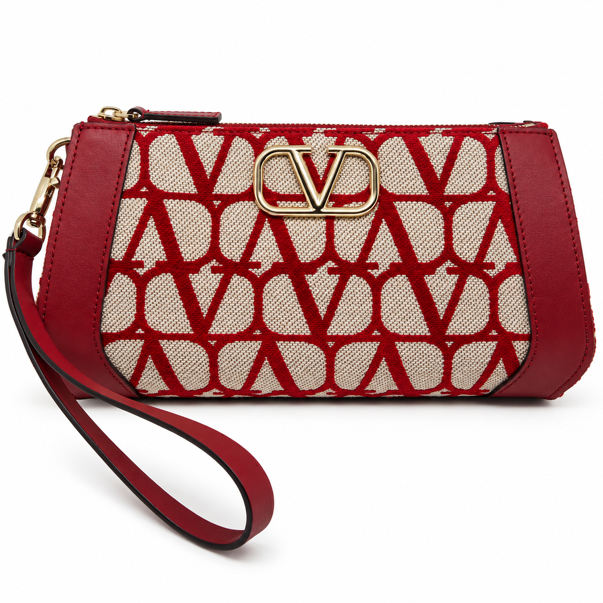 Valentino Garavani Pochette Toile Iconographe