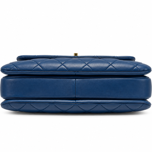 Chanel Trendy CC Top Handle Media, Blu