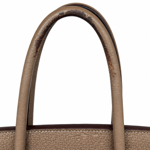 Hermès Birkin 35 Étoupe, Pelle Togo, hardware argento