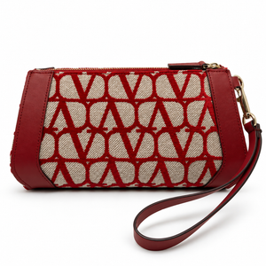 Valentino Garavani Pochette Toile Iconographe