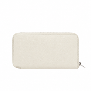 Hermès Silk'In Classique Portafoglio Lungo Bianco