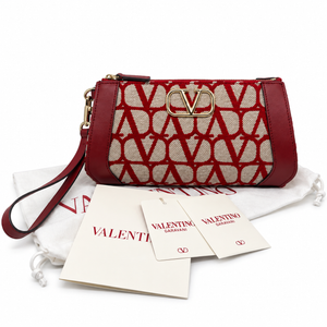 Valentino Garavani Pochette Toile Iconographe