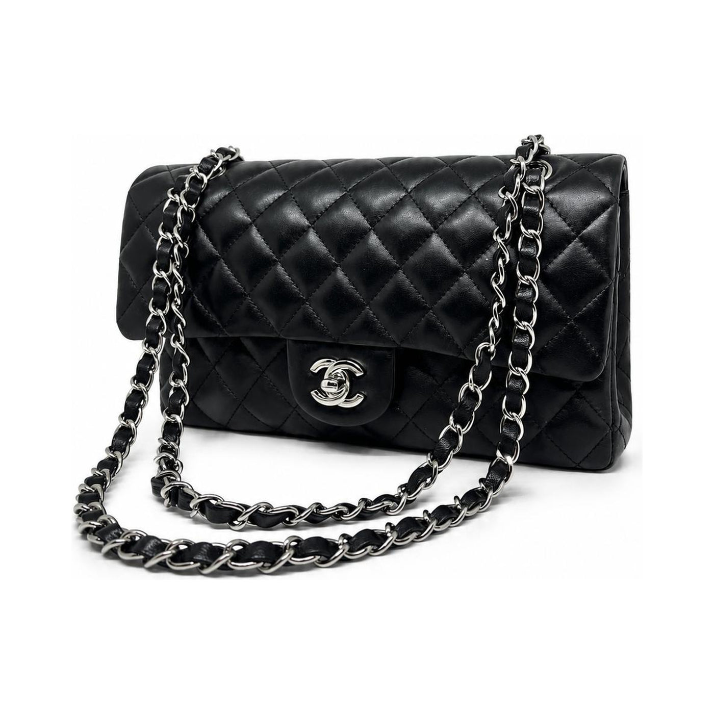 Chanel Classic Flap Silver