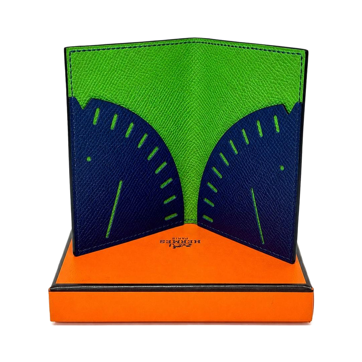 Hermès Portacarte Doado Blu